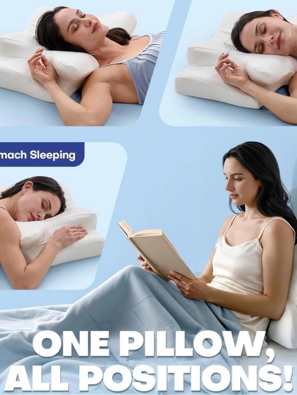 Emircey Clinical-Level Relief Cervical Neck Pillow Standard